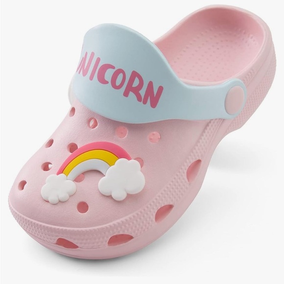 Kids Garden Clogs Slip On Shoes Summer Beach
Water Sandals Size 19 - Picture 1 of 10